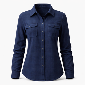Chemises en flanelle de Noël personnalisées en gros pour les réunions de famille - Fournisseur OEM direct d'usine - Product Image 1