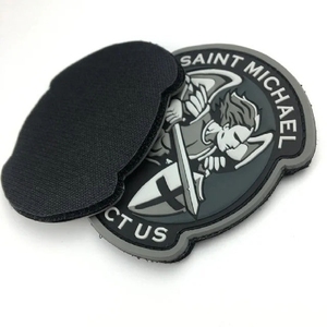 Patchs PVC aspect moderne, logo en caoutchouc personnalisé, étanches, badge 3D gaufré, patchs souples et durables, vente en gros - Product Image 5