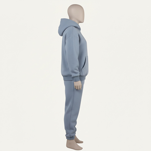 Track Suits 100% High Quality <b>Men</b> Sport Tracksuit Best Selling Zipper Cotton Heavyweight Solid Custom Logo <b>Mens</b> Tracksuit - Product Image 3