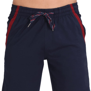 100% Cotton Fleece Mid Casual Shorts Drawstring Closure True Size Fit Side <b>Back</b> Pockets Solid Pattern High Street Style - Product Image 6