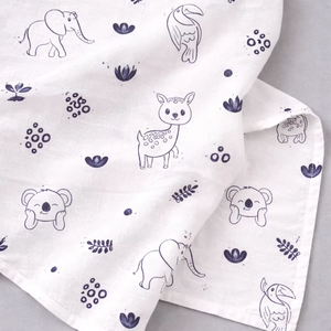 100% Cotton Baby <b>Swaddle</b> <b>Blanket</b> Customizable Unisex Newborn Wrap Soft Breathable Lightweight Infant <b>Swaddle</b> <b>Blanket</b> - Product Image 1