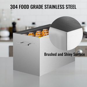 Envasadora de agua para baño de 15 cuartos de galón, estufa grande de acero inoxidable, olla enlatadora superior, 2 bastidores, enlatadora cepillada de fondo plano para 15 esterilizadores de alimentos - Product Image 4