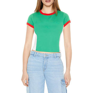 Tops Cortos de Alta Calidad para Mujer, Formales, Ligeros, 100% Algodón, Transpirables, Ecológicos, de Secado Rápido, Ajuste Delgado y Cómodo - Product Image 6