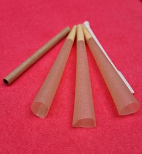 Cônes de papier roulés à la main Papier sans chlore écologique sans OGM Cônes blancs (blanchis) non blanchis (bruns) Approvisionnement d'usine en vrac - Product Image 5