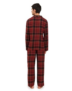 Conjunto de Pijama de Franela de Invierno de Primera Calidad con Mangas Largas, Ropa de Dormir Térmica Ultra Suave para el Hogar, Disponible al Mejor Precio - Product Image 1