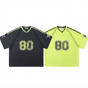 Camiseta Deportiva de Malla Oversize al por Mayor con Logo Personalizado, Transpirable, de Secado Rápido, para Entrenamiento Atlético y Gimnasio, para Hombre y Mujer - Product Image 3