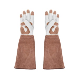 Gants de soudage TIG anti-vibration en cuir pleine fleur grainé robuste certifiés CE avec manchette de sécurité pour la protection des mains - Product Image 2