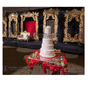 Shobha Jain Impex Designer Wooden Fiber <b>Wedding</b> <b>Frames</b>-Elegant Decorations for Special Day Made in Delhi India - Product Image 1