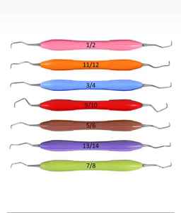 Juego de 10 Piezas de Instrumentos Dentales de Acero Inoxidable de Alta Calidad con Certificación CE, Instrumentos Manuales para Rellenar Cajas Quirúrgicas para Odontología Clase II - Product Image 5