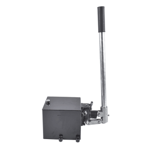 Pompa Idraulica Manuale a Doppio Effetto 2.7 CID 5 Quart 3600 PSI 3/8'' NPT con Valvola a Pistone - Product Image 3