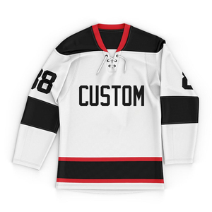 Maillot de Hockey sur Glace Personnalisé pour Entraînement Junior, Réversible Double Face, Camouflage Numérique Tendance, Streetwear Équipe, Pas Cher - Product Image 4