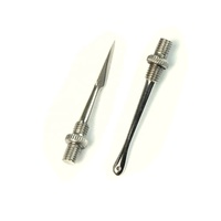 Extractor de Puntos Negros, 5 Piezas, Acero Inoxidable Quirúrgico, Aguja para Tratamiento de Acné Facial, Clip Extractor, Certificado CE ISO
