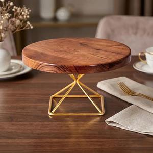 Soporte de Pastel Metálico de 3 Niveles Premium, Elegante Exhibidor de Postres para Bodas, Fiestas, Cumpleaños, Soporte Transparente y Resistente para Postres - Product Image 5