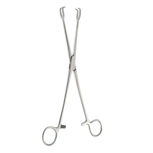 เครื่องมือผ่าตัดจับมดลูกแบบตรง ทำจากเหล็กกล้าไร้สนิม ยี่ห้อ Schroeder Vulsellum Forceps ขนาด 9 1/2 นิ้ว สำหรับนรีเวชวิทยา - Product Image 2
