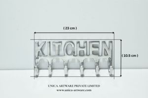 Best Quality Multi Purpose <b>Kitchen</b> Word Wall <b>Hook</b> Rack for Home <b>Kitchen</b> Entryway and Utility Room Storage Available For Sale - Product Image 4