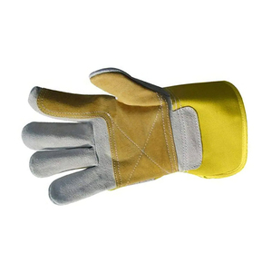 Gants de travail en cuir de vachette de qualité supérieure, anti-choc, multi-usages, compatibles écran tactile, respirants, pour travaux de rigging - Product Image 5