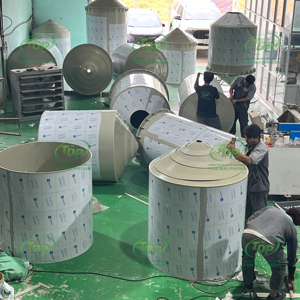 Tanque Mezclador de Polipropileno con Agitador, Tanque Industrial de PP para Procesamiento de Líquidos - Product Image 1