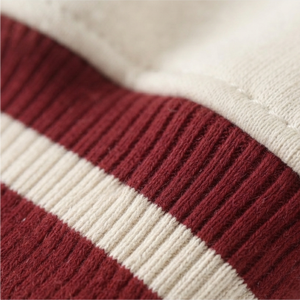 Nouveau style – Sweat à capuche grec de sororité blanc et bordeaux personnalisé avec logo brodé – Coton de haute qualité – Coupe oversize - Product Image 5