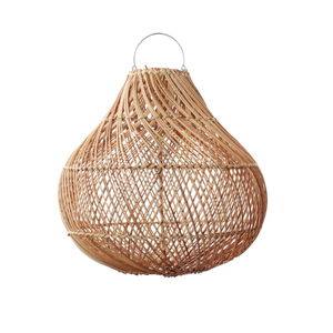 Top-tier Natural Rattan Hanging Lampshade Wicker <b>Light</b> Shade for Floor Lamps, Table Lamps, Wall <b>Sconces</b> from Vietnam - Product Image 2