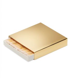 ที่ใส่กล่องไม้ขีดไฟทองเหลือง งานแฮนด์เมด กล่องตกแต่งทองเหลืองแท้ ฝาครอบกล่องไม้ขีดไฟสไตล์วินเทจ - Product Image 2