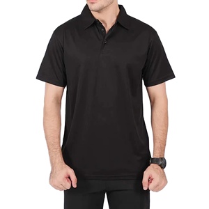 Chemises de golf unisexes à manches courtes, marque personnalisée, jersey de coton respirant, marque privée, grande taille pour polos imprimés - Product Image 1