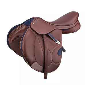 American Leather Saddle Western English Horse Saddle Custom Logo Design Durable Riding Saddle with Secure Export Packing Options - Product Image 3