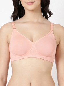 Full Coverage Women Support Bra Encircle Design Non Wired Push Up Bra Comfortable Breathable Plus Size Underwear <b>Lingerie</b> - Product Image 2