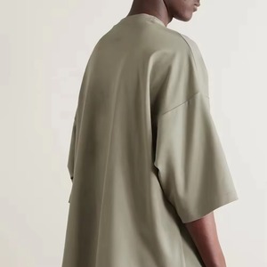 T-shirts pour hommes en coton 100% de haute qualité, t-shirts surdimensionnés épais, impression personnalisée, vente en gros de t-shirts - Product Image 3