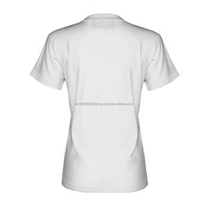 T-shirts à manches courtes pour hommes, blancs, 100% coton, respirants, séchage rapide, style streetwear, vente en gros - Product Image 3