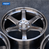 Pour TESLA-S DEAN DP159 6061 Jantes forgées multi-rayons 19/20/21/22" 5x112/114.3/120 Noir brossé Nouvelles jantes personnalisées