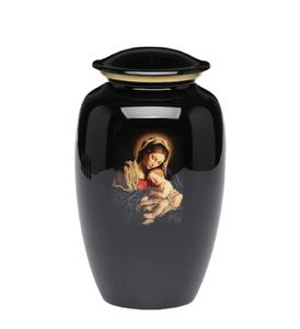 Mantenga cerca la memoria de sus seres queridos Urna de cremación de metal en urna de metal hecha a mano para mascotas Urnas funerarias para cenizas de mascotas a precios asequibles - Product Image 1