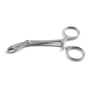 Pinces orthopédiques de maintien osseux en acier inoxydable, pinces de réduction chirurgicales à poignée annulaire, instrument vétérinaire robuste pour traumatismes - Product Image 3