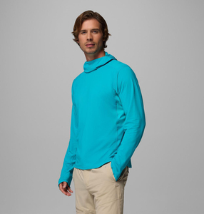 Camisa de Pesca para Hombre, de Poliéster, Color Sólido, con Capucha, Protección Solar UPF 50, de Secado Rápido - Product Image 1