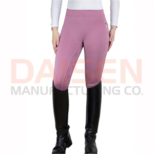 Women Equestrian Silicone Grip Riding Leggings High Waist Stretch Breeches Breathable Performance Fit for Training - Product Image 5