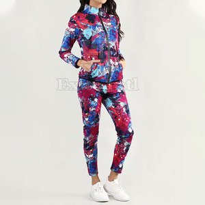 Survêtement de sport léger en coton pour femme, sublimation, style streetwear - Product Image 4