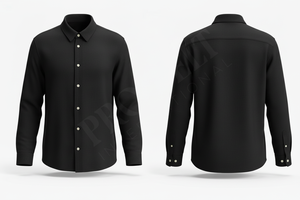 Camisa de Vestir Clásica para Hombre, Estilo Ejecutivo, Manga Larga, Cierre de Botones, Cuello Elegante, Tela Cómoda y Moderna - Product Image 2
