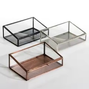 Multi Purpose Jewelry Storage <b>Box</b> Metal Organizer for Rings <b>Earrings</b> Necklace Accessories - Product Image 2