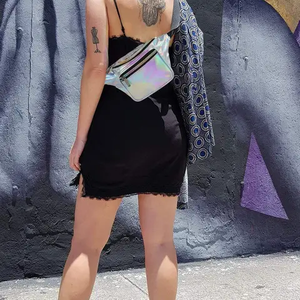 Bolso de pecho a la moda, bandolera, bolso de hombro informal de tela Oxford, riñonera para mujer, material Oxford personalizable - Product Image 6