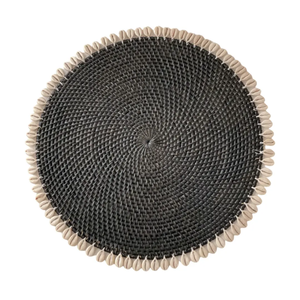 Designer Rattan <b>Table</b> <b>Mat</b> Hand-Made <b>Round</b> Placemat for Modern Interior Decor Premium Quality Woven Underplate - Product Image 1