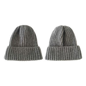 Bonnet en tricot côtelé chaud et doux pour l'hiver, avec revers extensible, unisexe, décontracté, pour l'extérieur, idéal par temps froid, pour hommes et femmes, personnalisable - Product Image 5