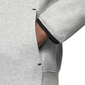 Veste zippée de sport grise pour homme, sweat-shirt décontracté, streetwear moderne - Product Image 3