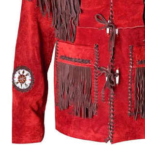 Men's <b>Suede</b> <b>Jacket</b> Best Vintage Long Sleeved Premium Fabric Winter Wear Men <b>Suede</b> Leather <b>Jacket</b> For Sale - Product Image 3