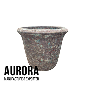 Macetas AURORA, Juego de Macetas de Barro Rústicas, Ecológicas, Vintage, para Jardín Exterior, con Orificio de Drenaje, Ligeras y Duraderas para Flores - Product Image 6