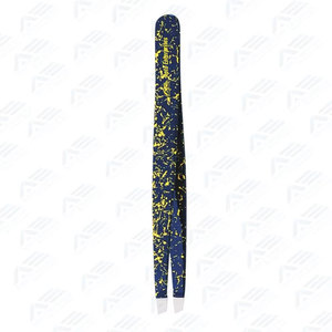 Pinces à épiler professionnelles pour sourcils en acier inoxydable de qualité supérieure, dernières conceptions personnalisées avec logos de marque privée - Product Image 4