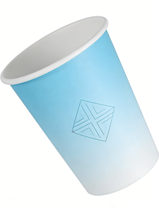 แก้วกระดาษสังเคราะห์แบบใช้ครั้งเดียว ขนาด 4, 8, 10, 12, 16 ออนซ์ สำหรับเครื่องดื่มร้อน/เย็น พิมพ์ลายตามสั่ง ขายส่ง - Product Image 2