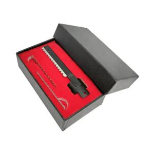 Navaja de Afeitar Profesional de Alta Calidad para Barbería, con Cuchillas de Acero Inoxidable Reemplazables y Mango de Madera para Uso en Salón - Product Image 1