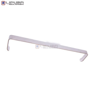 Rétracteurs chirurgicaux double extrémité Premium LANE, longueur 23 cm, 9,228 mm, instruments médicaux pour tissus profonds, lame 1.25, manuels, sécurité MOL - Product Image 3