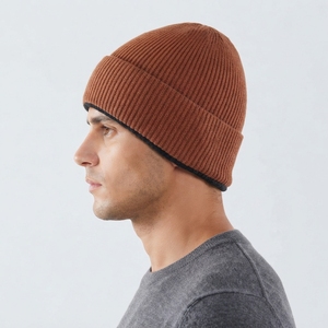 Gorro de Punto Acanalado Unisex, Gorro Cálido de Invierno, Gorro de Punto Elástico y Suave, Fabricante de Gorros Personalizados - Product Image 4