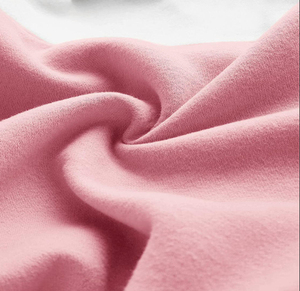 Sweat-shirt polaire à capuche oversize, color block rose et blanc, en coton tricoté, coupe décontractée et ample, unisexe, hiver - Product Image 6