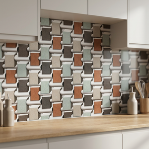 Carrelage mural et de sol en céramique effet pierre 3D personnalisé, couleurs vives, 300x600mm, 30x60cm, 12x24 pouces, pour habillage mural, carrelage en porcelaine, autocollant mural - Product Image 3